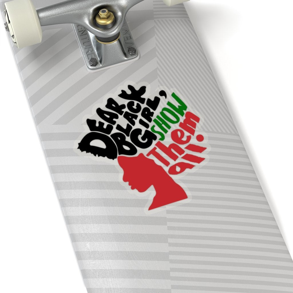 Dear Black Girl Kiss-Cut Stickers - The Trini Gee