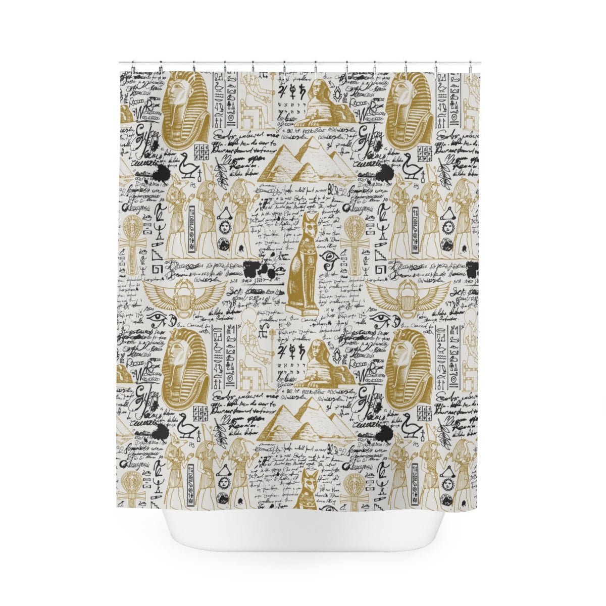 Egyptian Shower Curtain - The Trini Gee