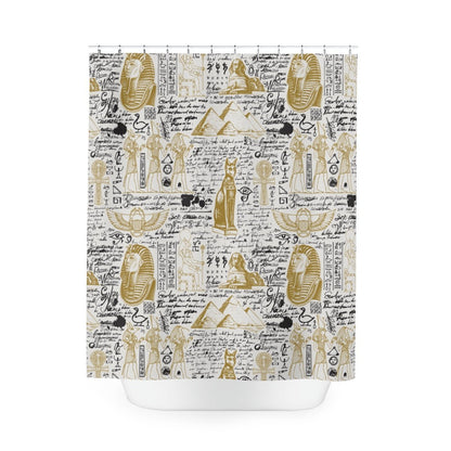 Egyptian Shower Curtain - The Trini Gee