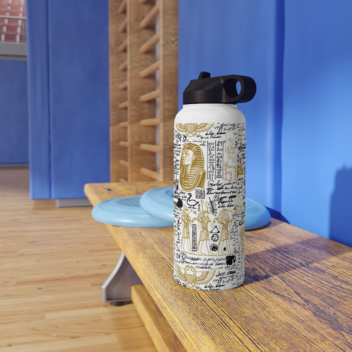 Egyptian Travel 32oz Water Bottle - The Trini Gee