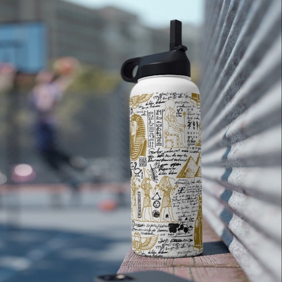 Egyptian Travel 32oz Water Bottle - The Trini Gee