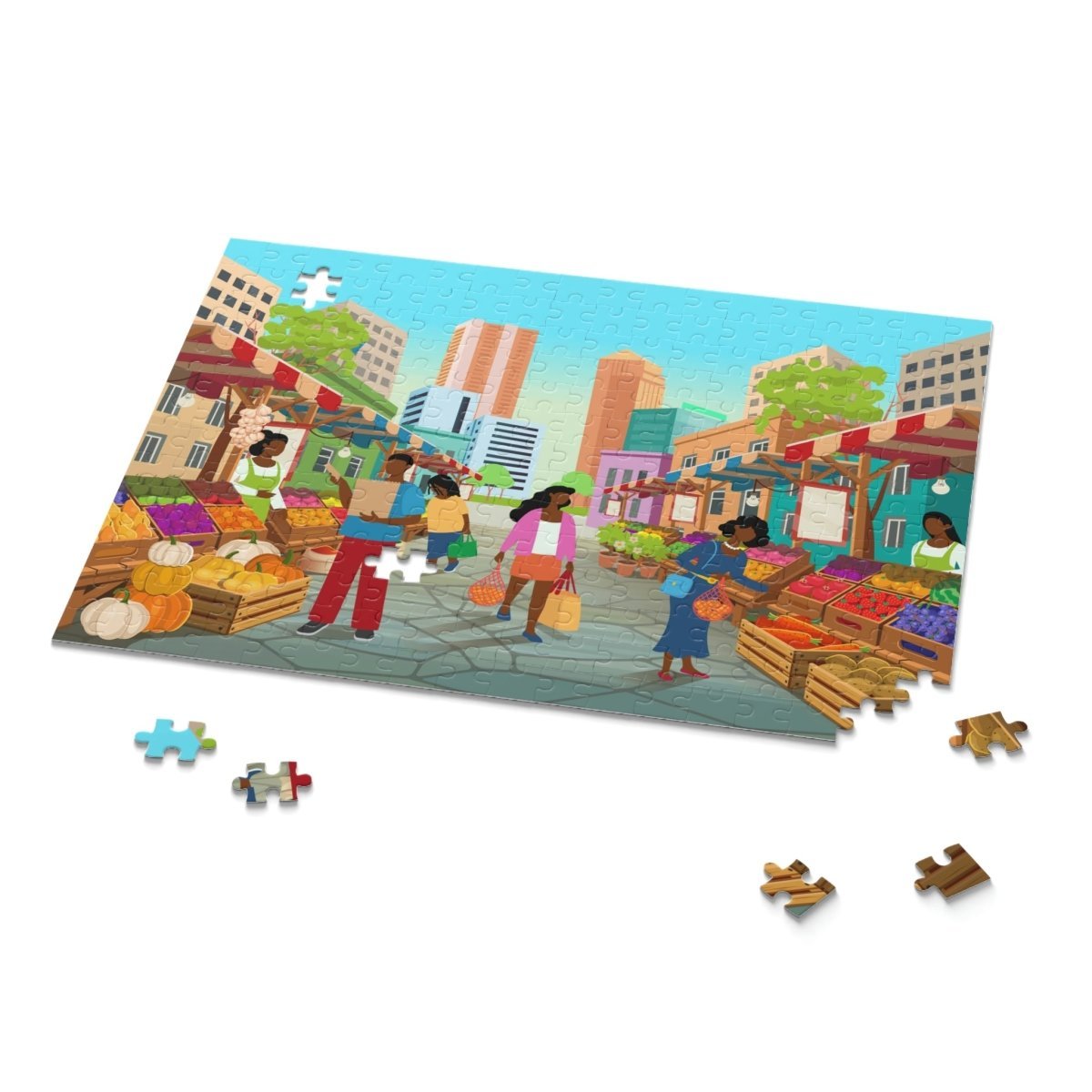 Farmers Market Puzzle - The Trini Gee