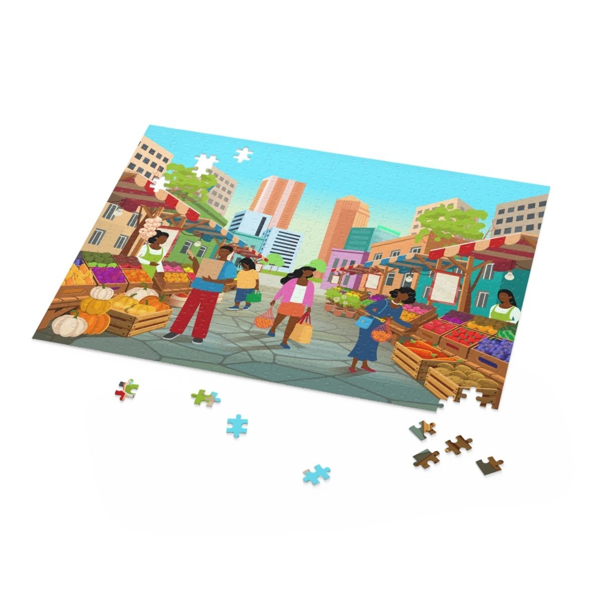 Farmers Market Puzzle - The Trini Gee