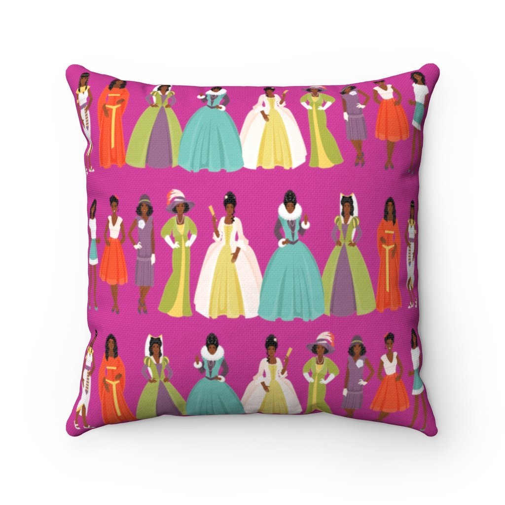 Fashion History Pillow - The Trini Gee