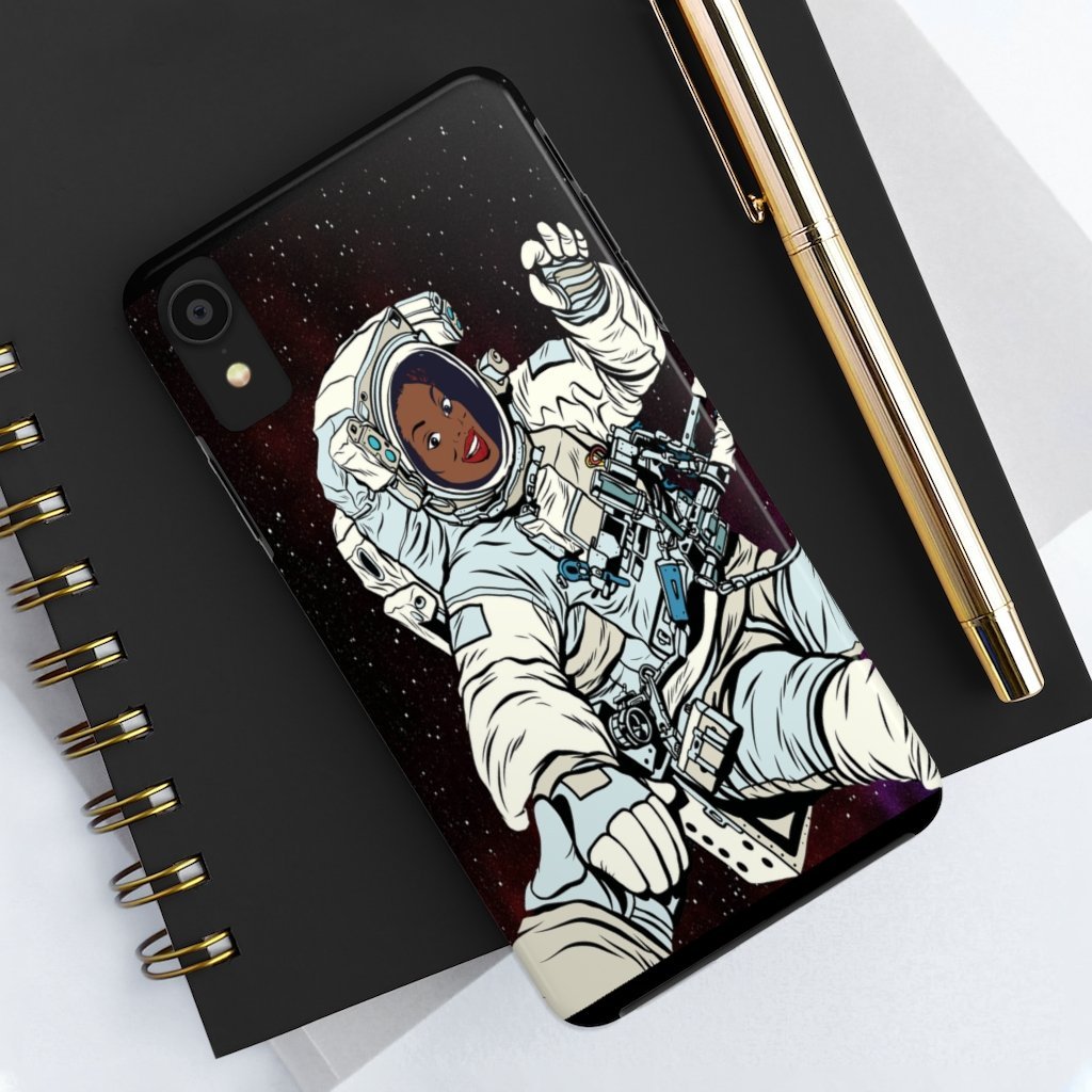 Female Astronaut Phone Case - The Trini Gee