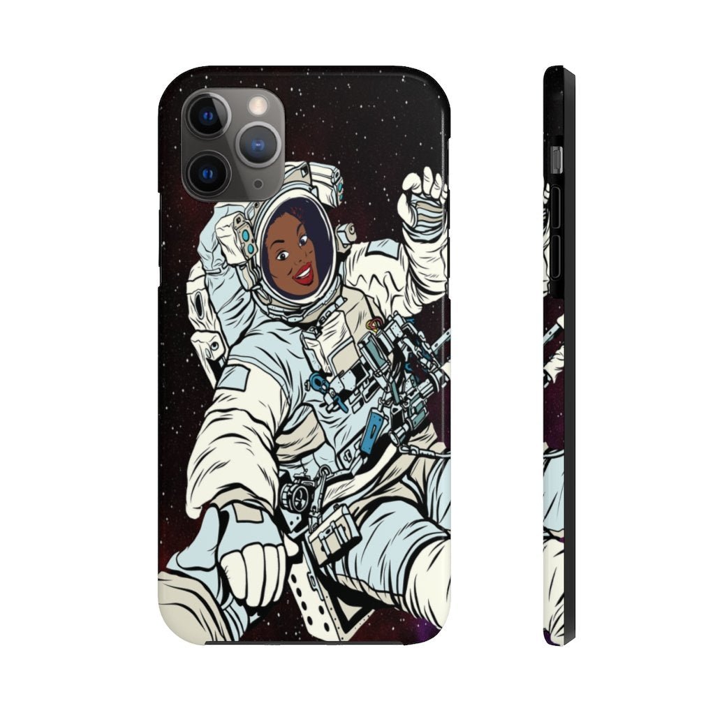 Female Astronaut Phone Case - The Trini Gee