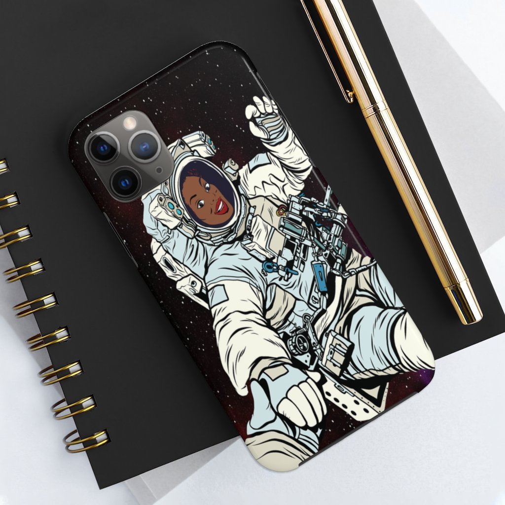 Female Astronaut Phone Case - The Trini Gee