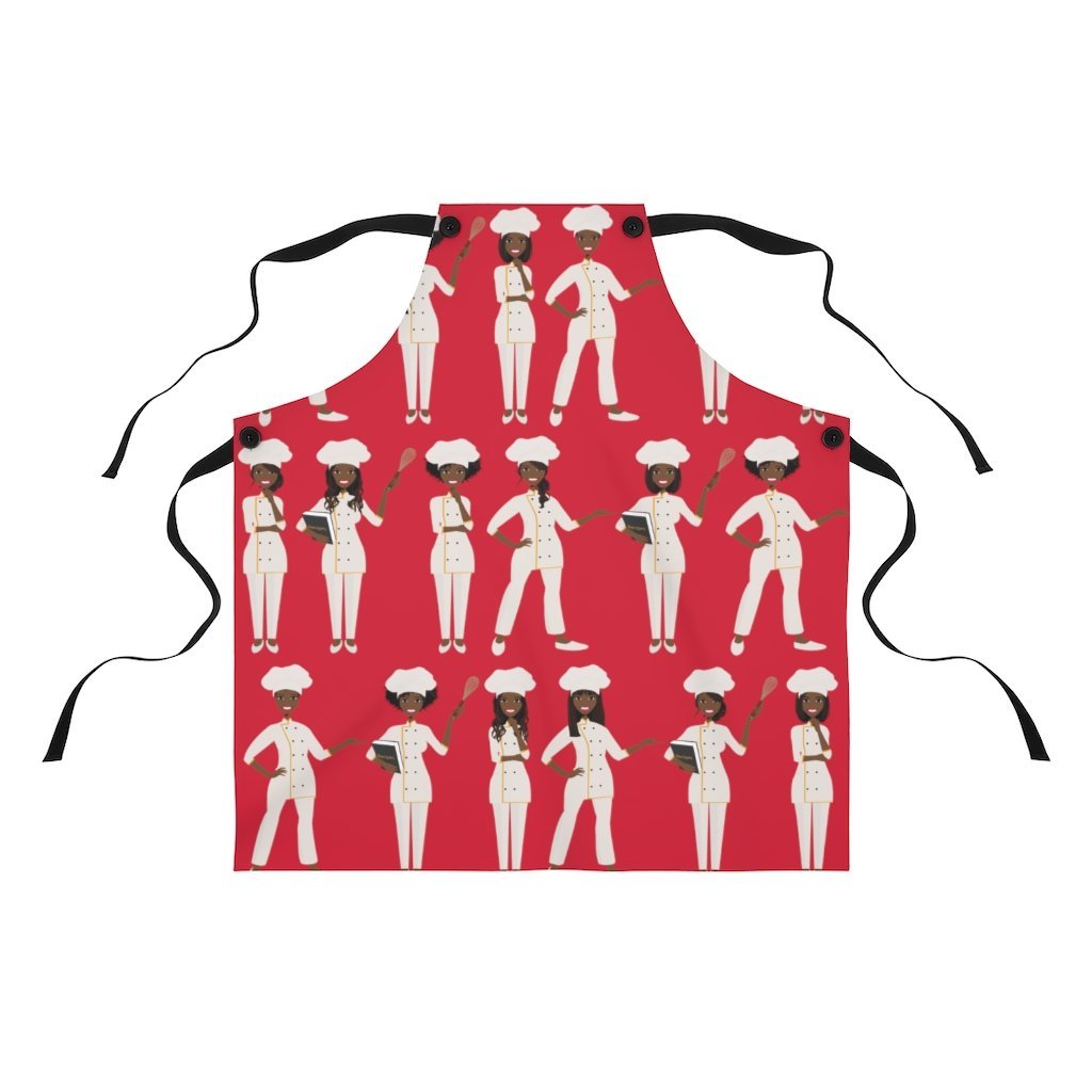 Female Chefs Apron - The Trini Gee