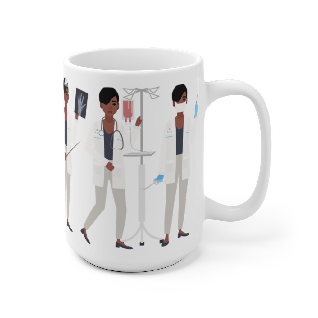 Female Doctor Mug - The Trini Gee