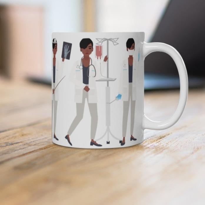 Female Doctor Mug - The Trini Gee