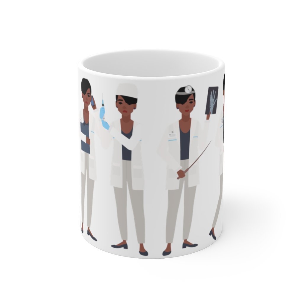 Female Doctor Mug - The Trini Gee