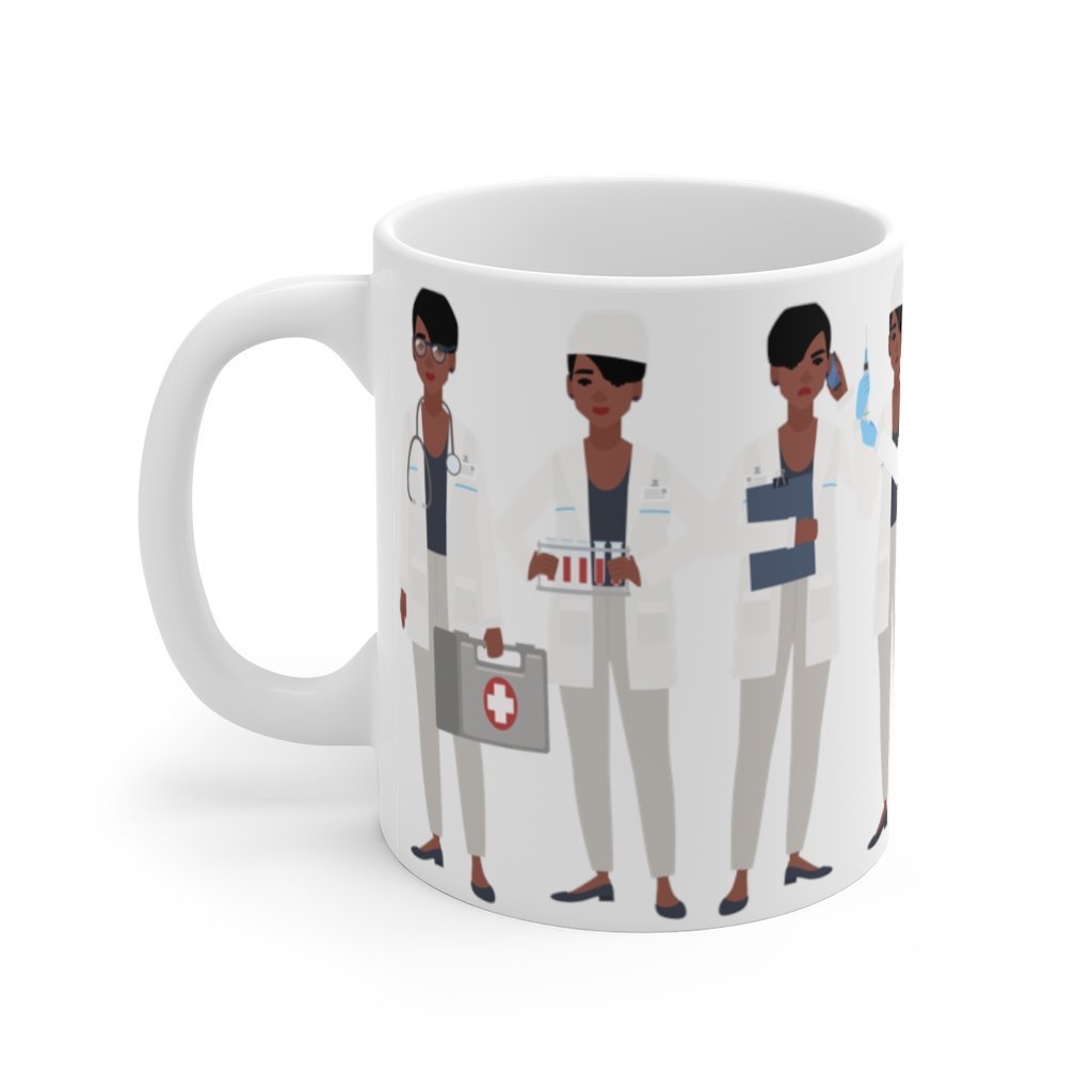 Female Doctor Mug - The Trini Gee