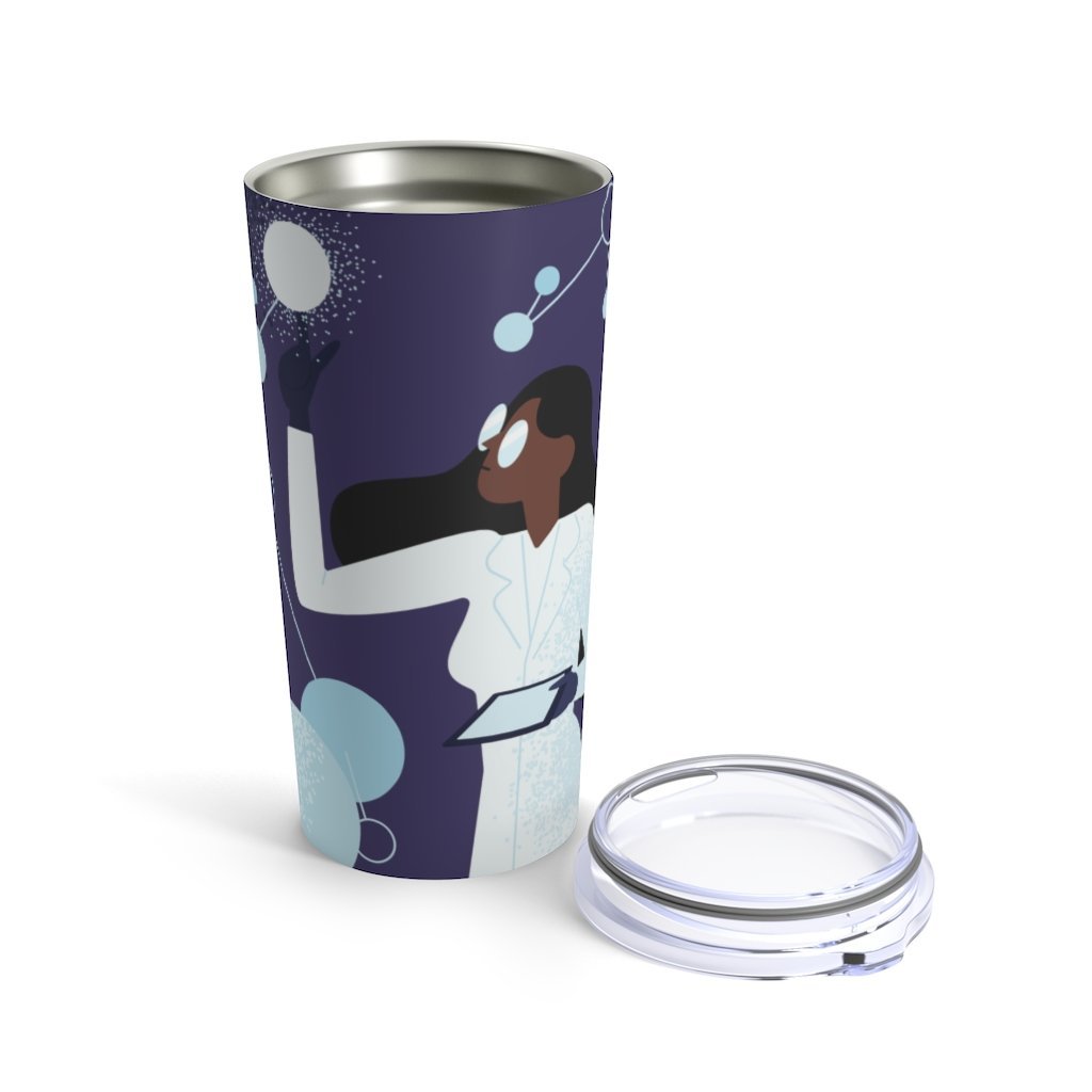 Female Scientist 20oz Tumbler - The Trini Gee