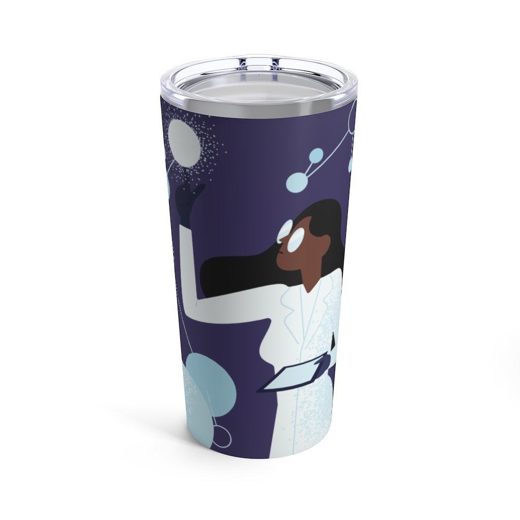 Female Scientist 20oz Tumbler - The Trini Gee