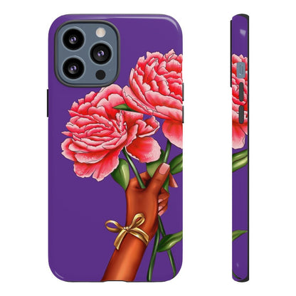 Floral Hand Phone Case - The Trini Gee