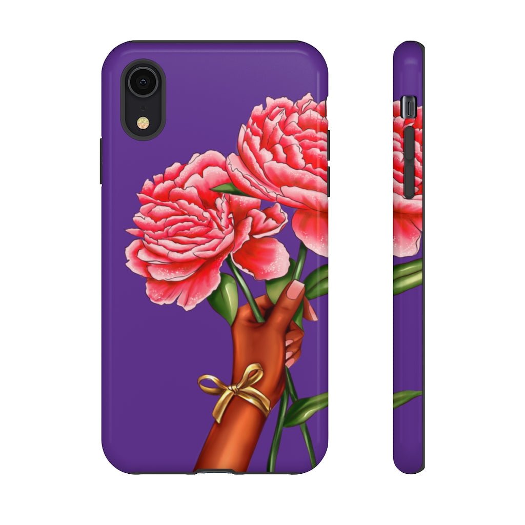 Floral Hand Phone Case - The Trini Gee