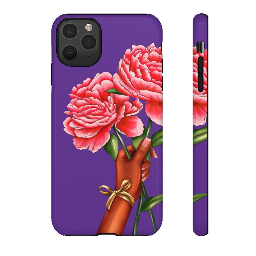 Floral Hand Phone Case - The Trini Gee