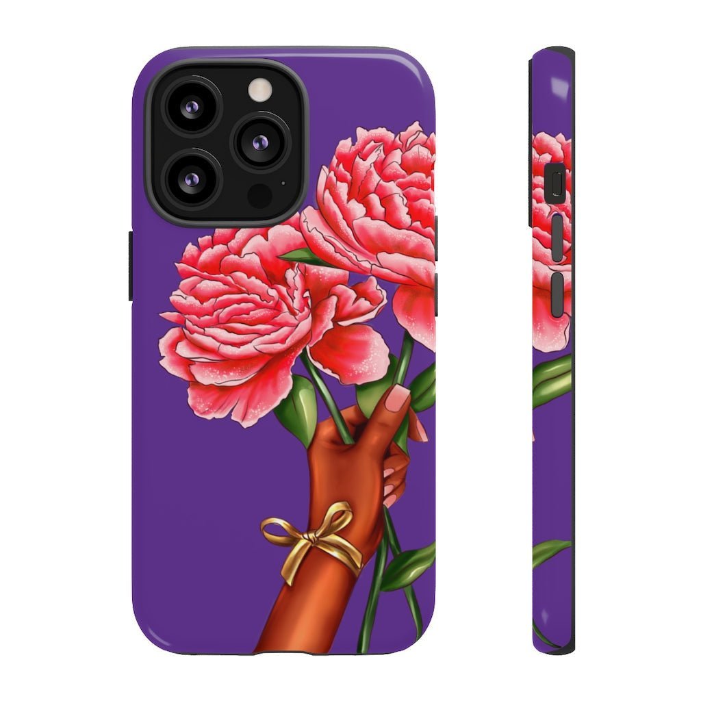Floral Hand Phone Case - The Trini Gee