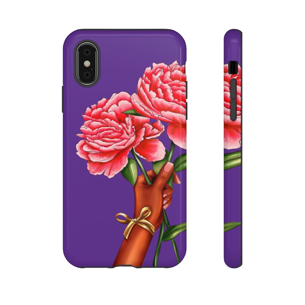 Floral Hand Phone Case - The Trini Gee