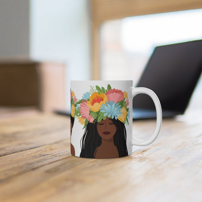 Flower Girls Mug - The Trini Gee