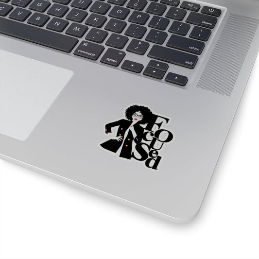 Focused Sticker - The Trini Gee