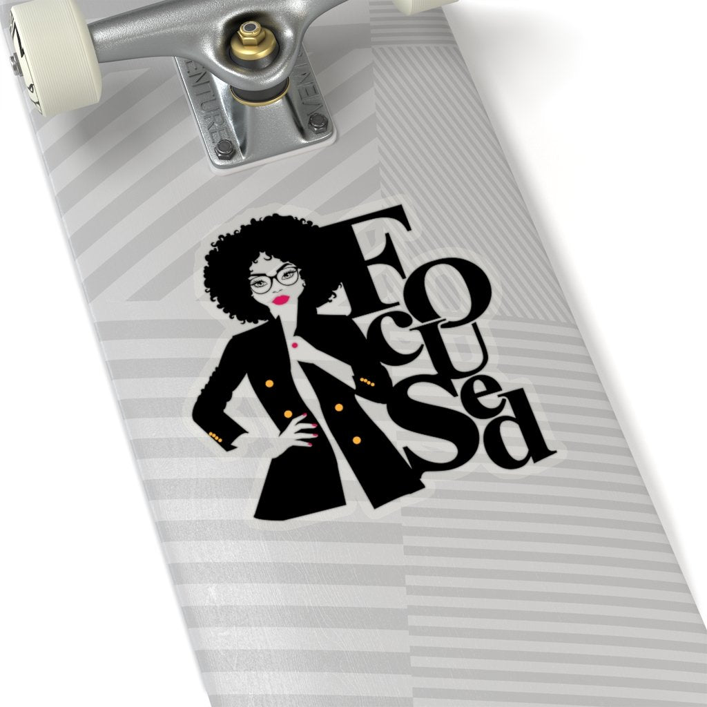 Focused Sticker - The Trini Gee