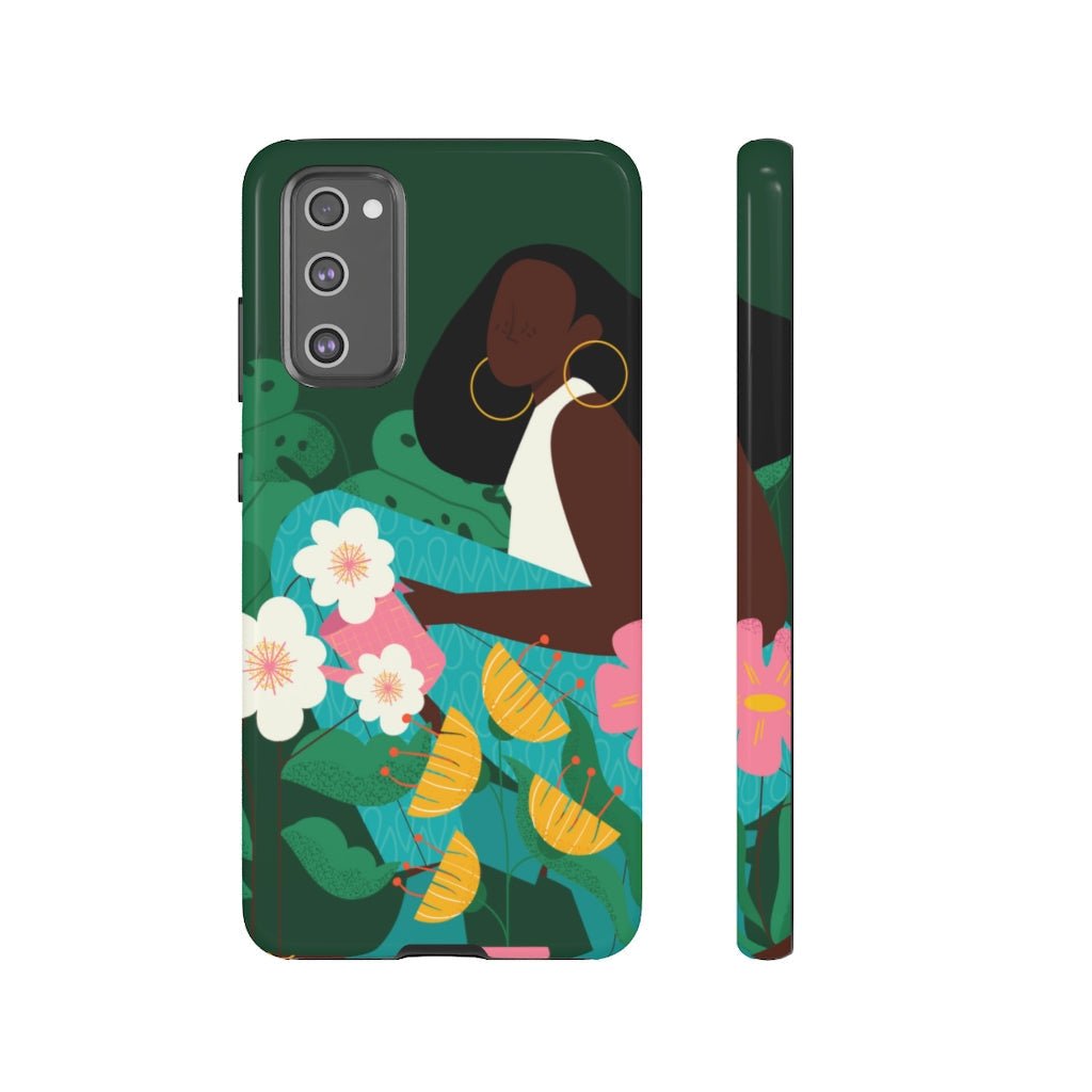 Garden Woman Phone Case - The Trini Gee