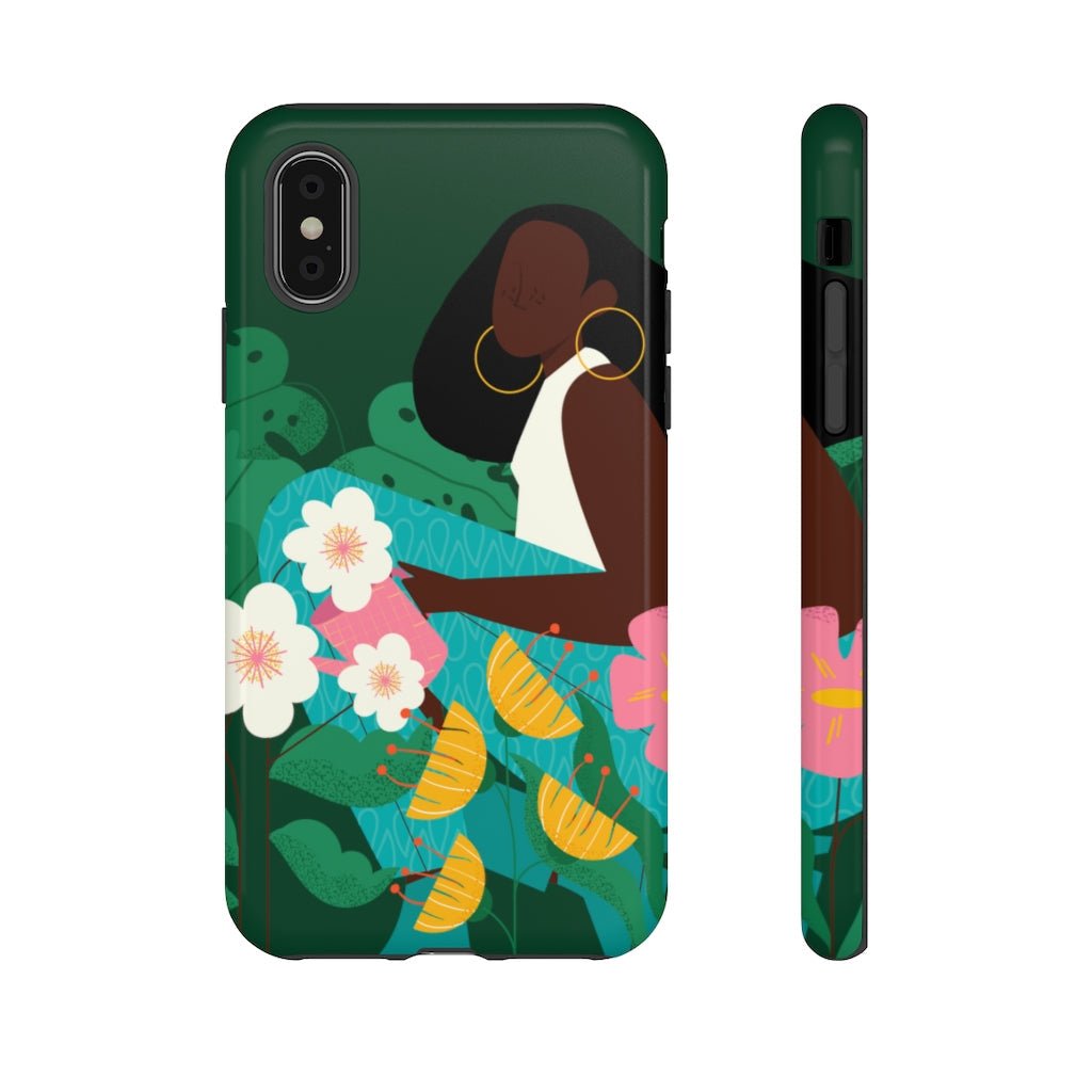 Garden Woman Phone Case - The Trini Gee