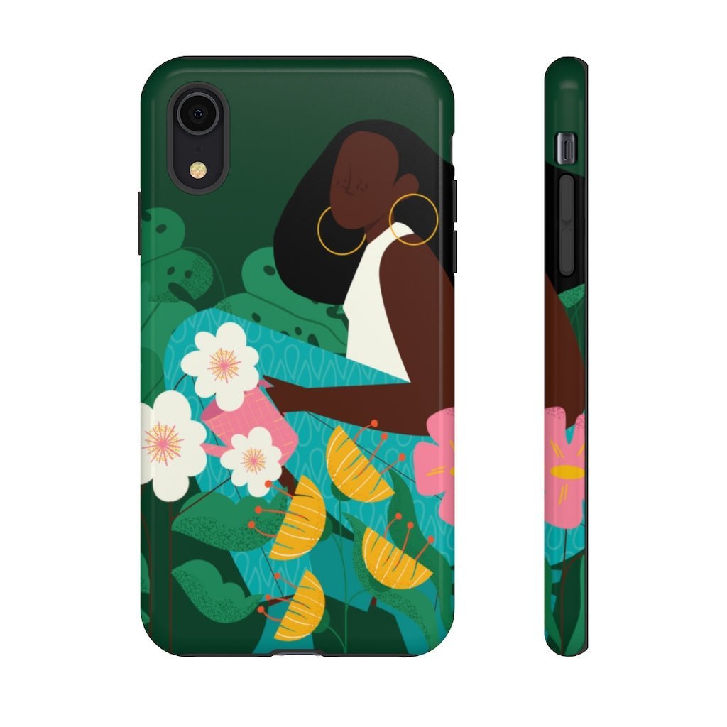 Garden Woman Phone Case - The Trini Gee