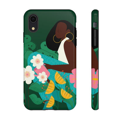 Garden Woman Phone Case - The Trini Gee