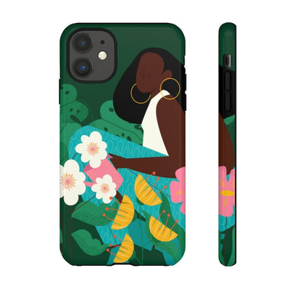 Garden Woman Phone Case - The Trini Gee
