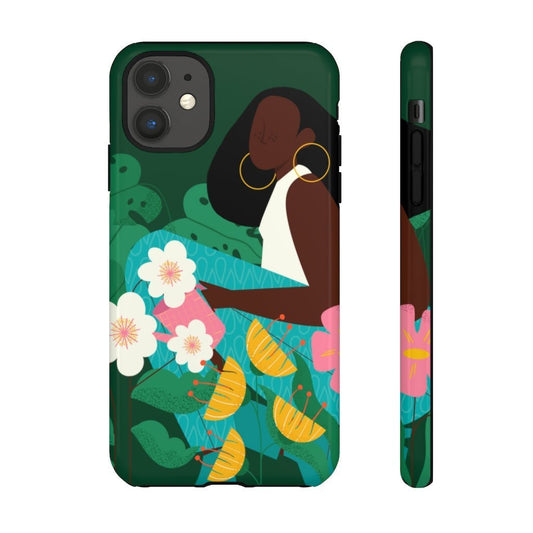 Garden Woman Phone Case - The Trini Gee