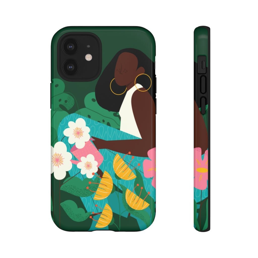 Garden Woman Phone Case - The Trini Gee