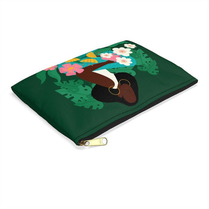 Garden Woman Pouch - The Trini Gee