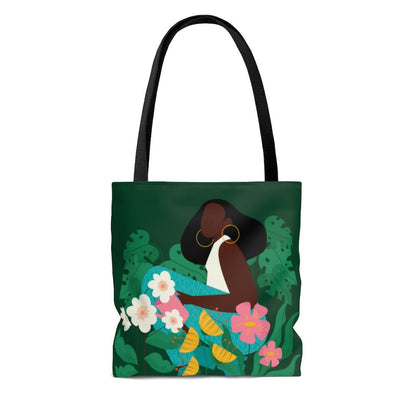 Garden Woman Tote Bag - The Trini Gee