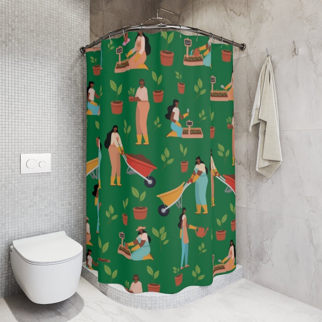 Garden Women Shower Curtain - The Trini Gee
