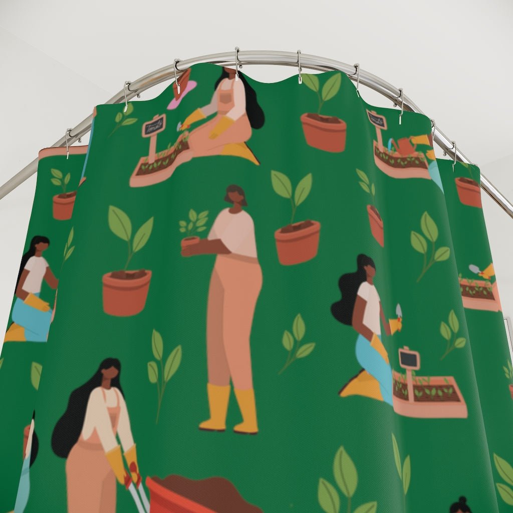 Garden Women Shower Curtain - The Trini Gee