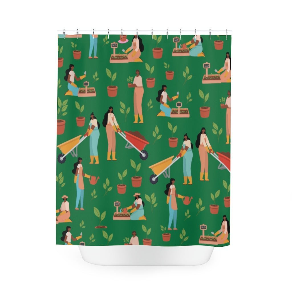Garden Women Shower Curtain - The Trini Gee