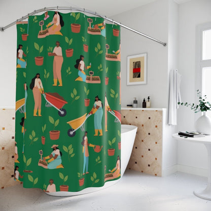 Garden Women Shower Curtain - The Trini Gee