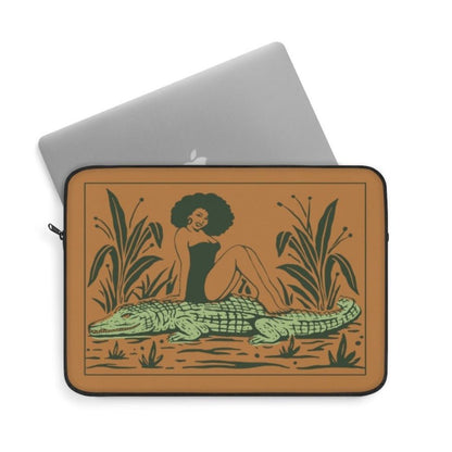 Gator Chick Laptop Sleeve - The Trini Gee