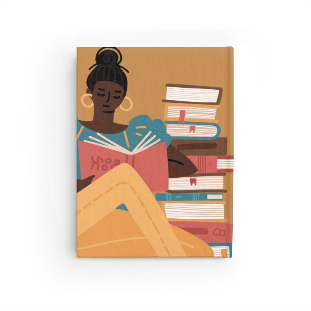 Girl Reading Journal - The Trini Gee