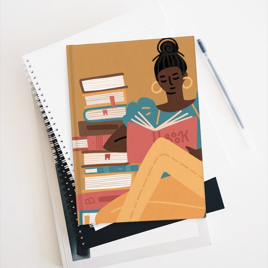 Girl Reading Journal - The Trini Gee