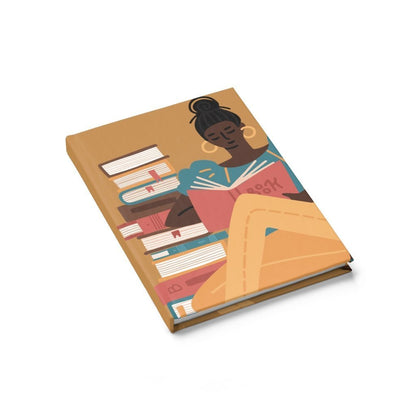 Girl Reading Journal - The Trini Gee