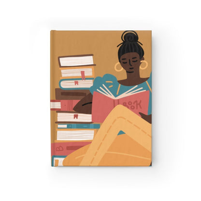 Girl Reading Journal - The Trini Gee