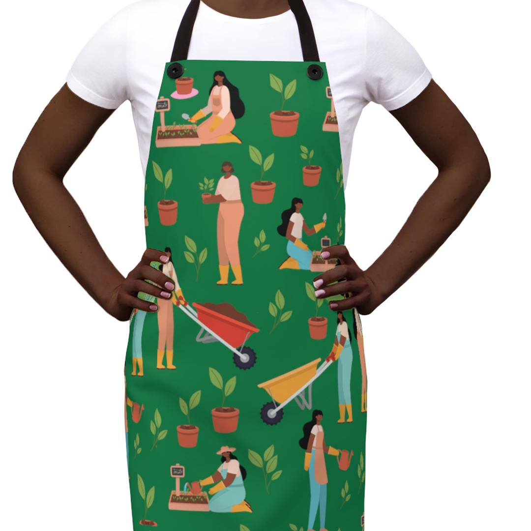 Girls Garden Apron - The Trini Gee