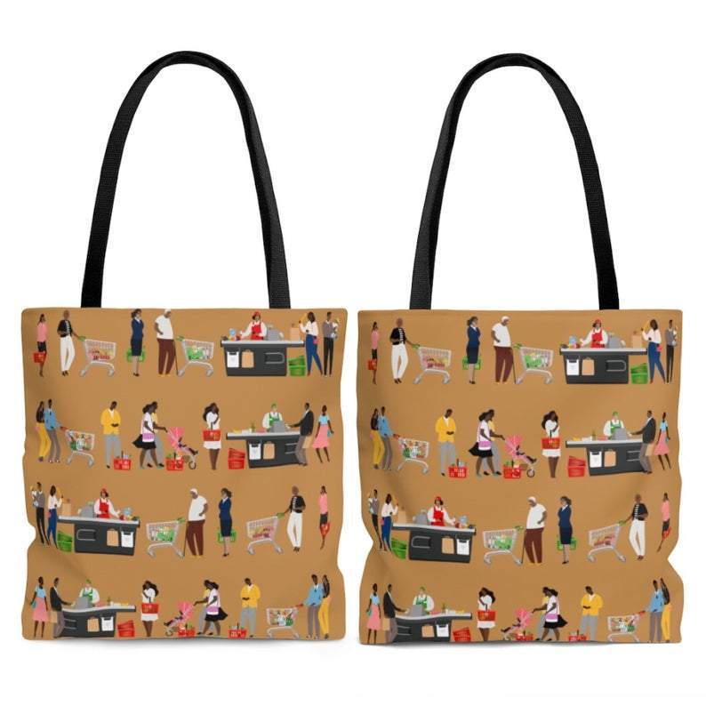 Grocery Store Tote Bag - The Trini Gee
