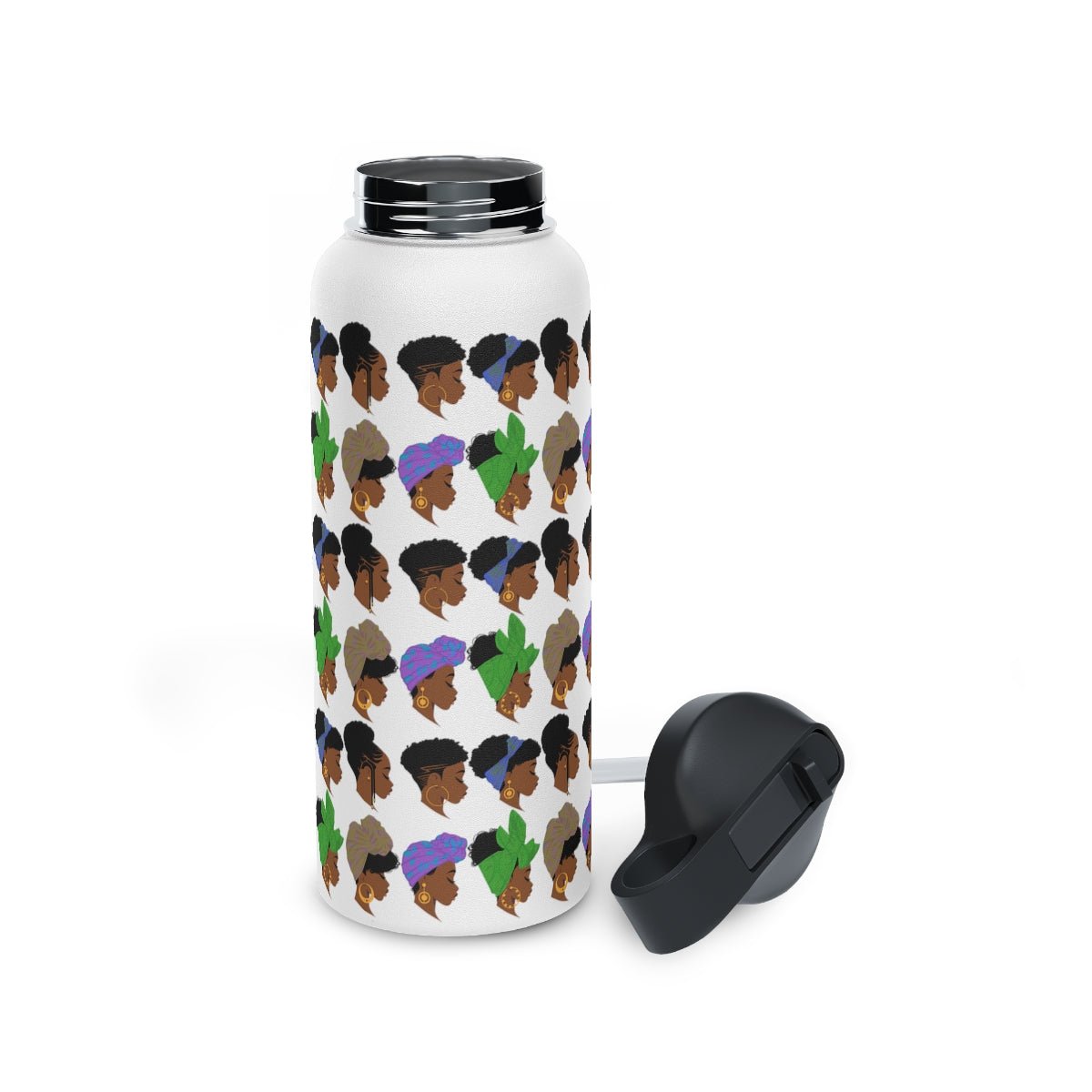 Headwraps 32oz Water Bottle - The Trini Gee