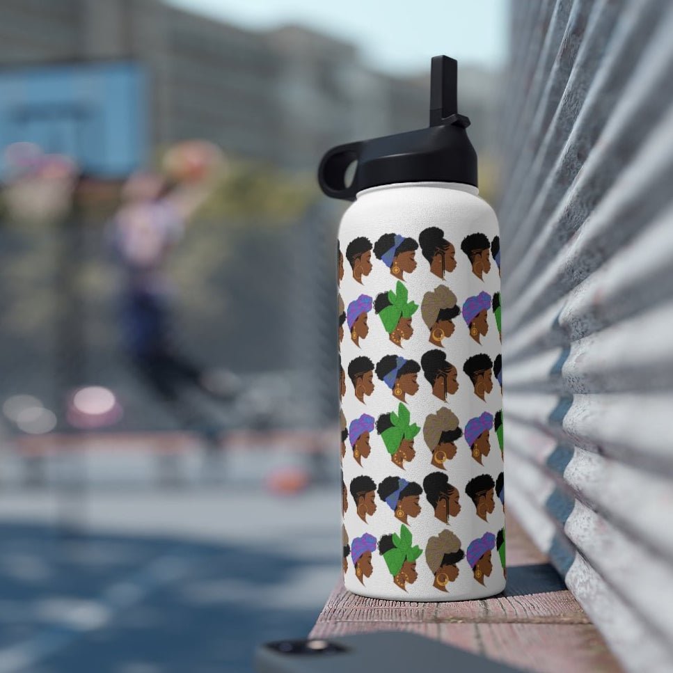Headwraps 32oz Water Bottle - The Trini Gee