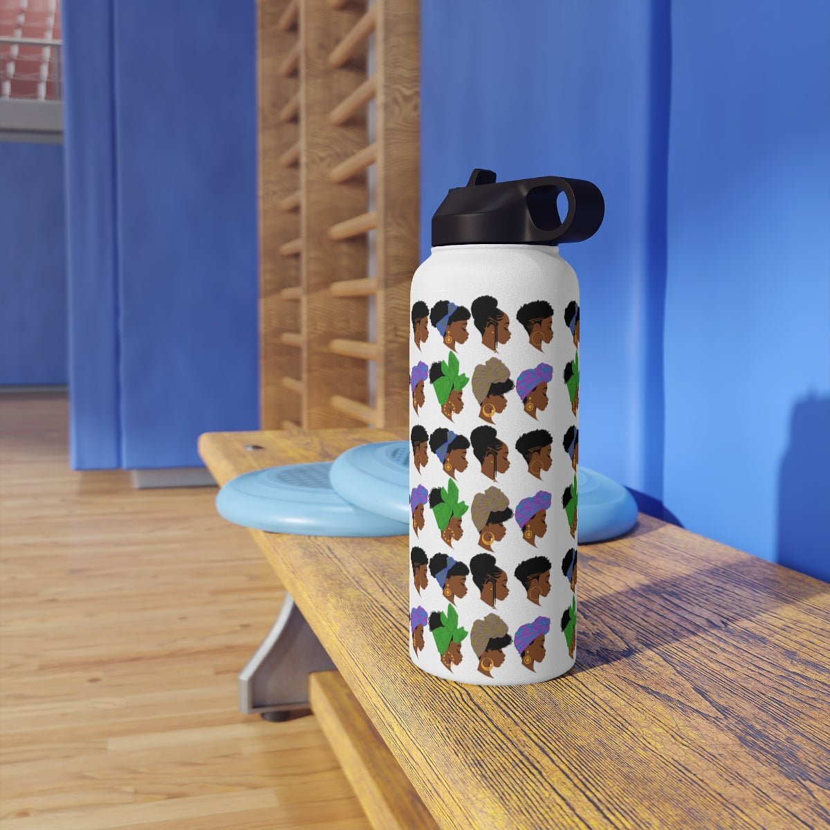 Headwraps 32oz Water Bottle - The Trini Gee