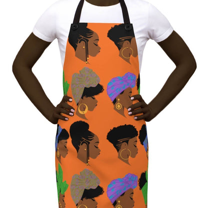 Headwraps Apron - The Trini Gee